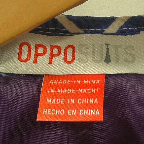 OppoSuits Rudolph Christmas 2 Piece Suit Ugly Sweater Jacket & Pants Size 46 - Picture 7 of 15